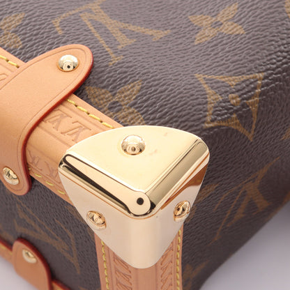 サイドトランクMM モノグラム ハンドバッグ PVC レザー ブラウン 2WAY ルイヴィトン バッグ LOUIS VUITTON