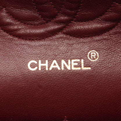 マトラッセ Wフラップ Wチェーンショルダーバッグ ラムスキン ブラック ゴールド金具 シャネル バッグ CHANEL