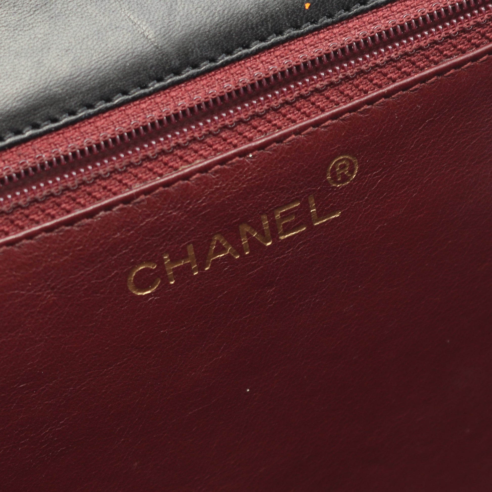 マトラッセ シングルフラップ チェーンショルダーバッグ ラムスキン ブラック ゴールド金具 シャネル バッグ CHANEL