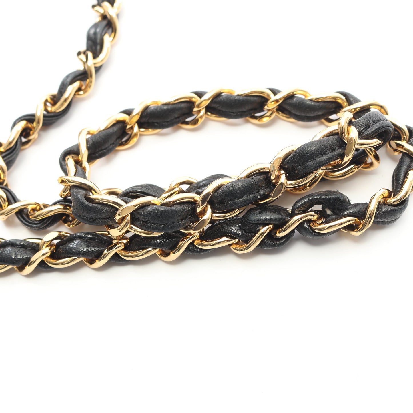 マトラッセ シングルフラップ チェーンショルダーバッグ ラムスキン ブラック ゴールド金具 シャネル バッグ CHANEL