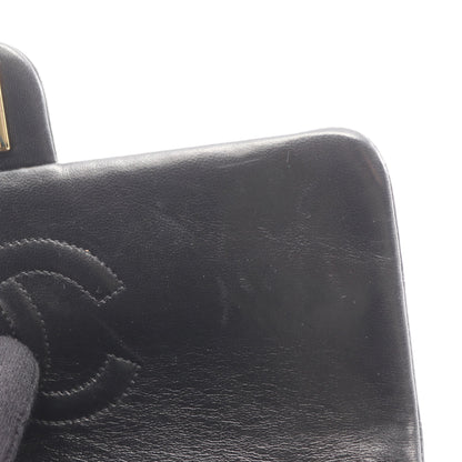 ミニマトラッセ20 チェーンショルダーバッグ ラムスキン ブラック ゴールド金具 シャネル バッグ CHANEL