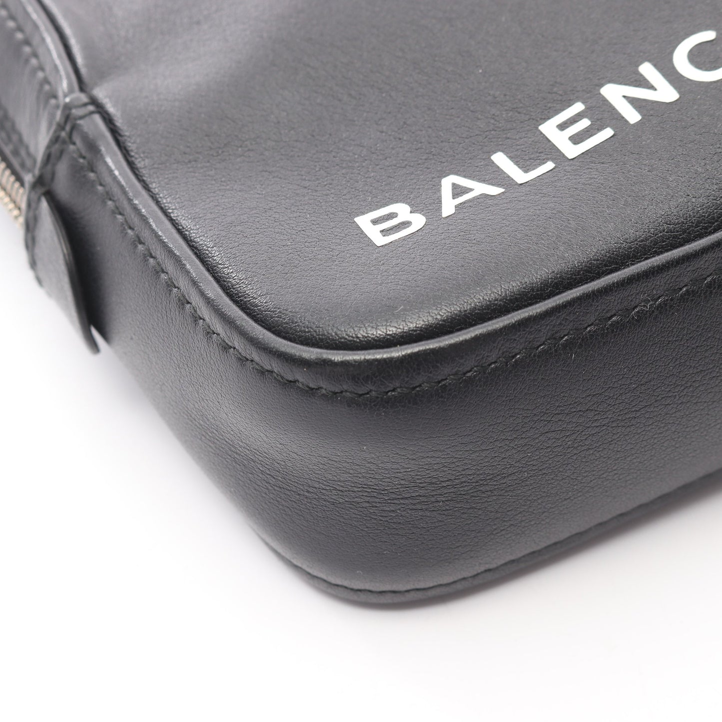 トライアングル クラッチバッグ レザー ブラック バレンシアガ バッグ BALENCIAGA