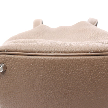 ピコタンロックPM エトゥープ ハンドバッグ トリヨンクレマンス グレーブラウン シルバー金具 U刻印 エルメス バッグ HERMES