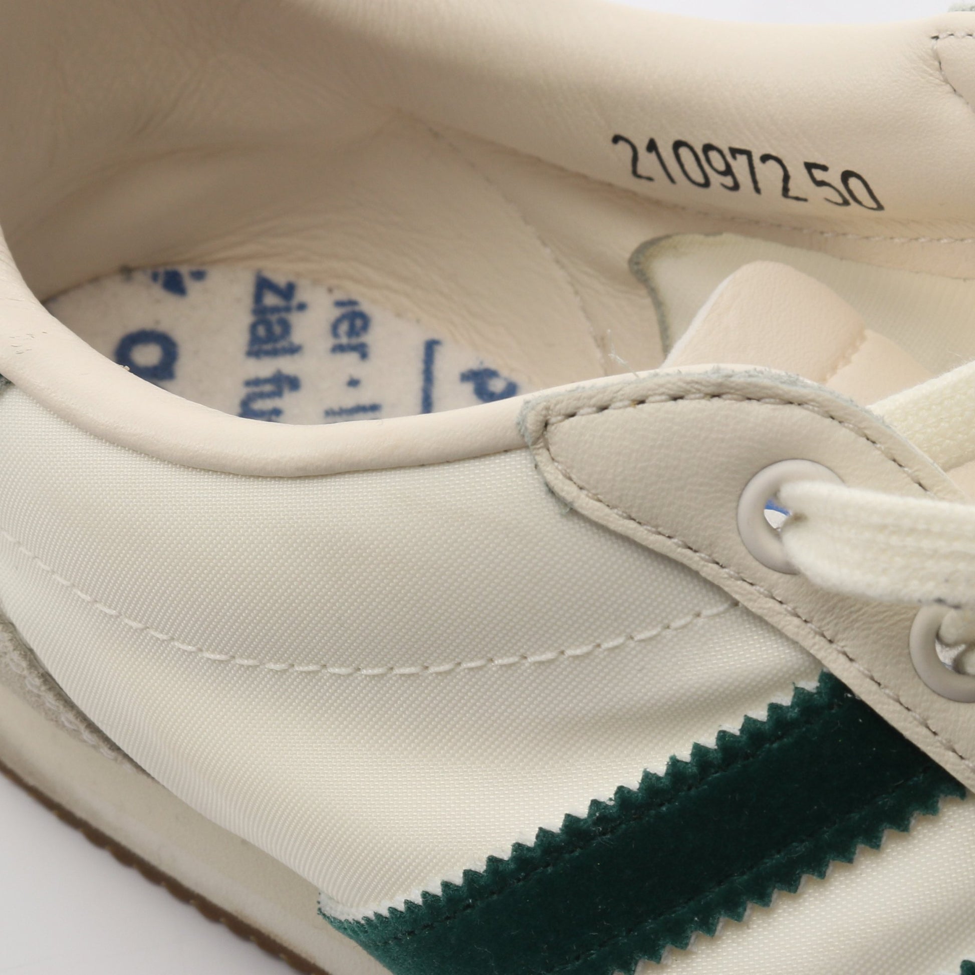 adidas × LIAM GALLAGHER LG2 SPZL スニーカー ファブリック スエード レザー オフホワイト グリーン アディダス シューズ adidas