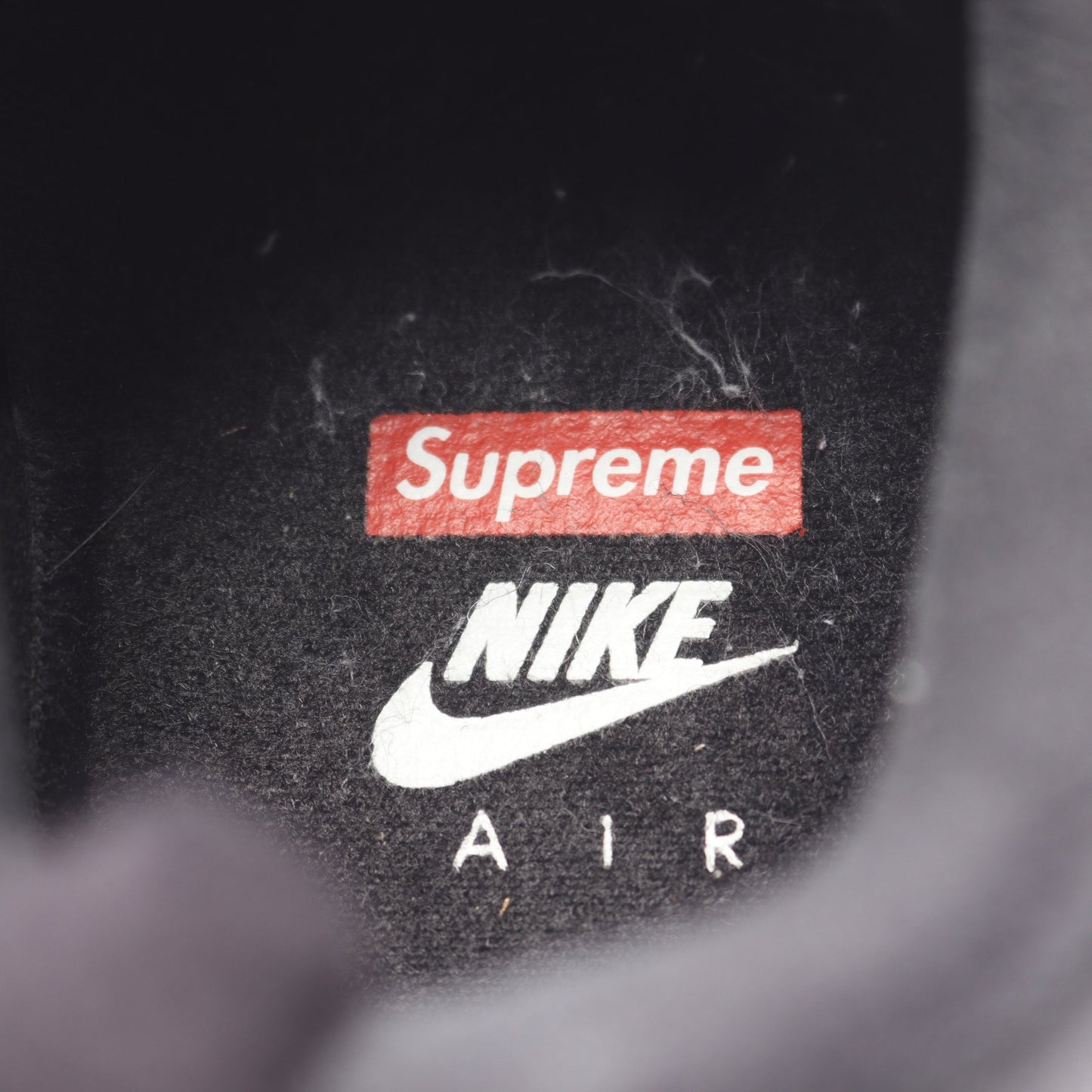 Supreme × NIKE Air Force 1 Low スニーカー レザー ブラック シュプリーム シューズ Supreme