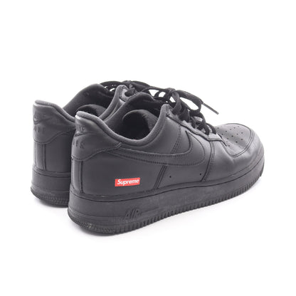 Supreme × NIKE Air Force 1 Low スニーカー レザー ブラック シュプリーム シューズ Supreme