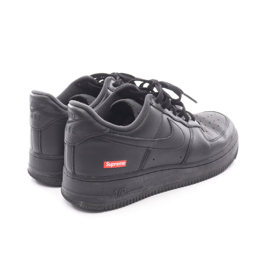 Supreme × NIKE Air Force 1 Low スニーカー レザー ブラック シュプリーム シューズ Supreme