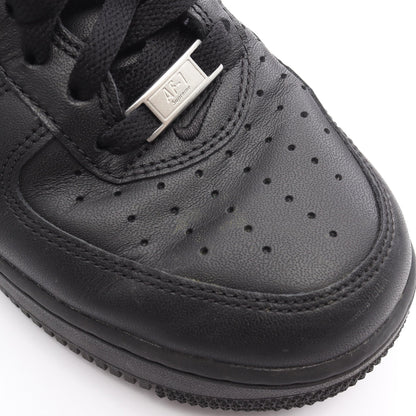 Supreme × NIKE Air Force 1 Low スニーカー レザー ブラック シュプリーム シューズ Supreme