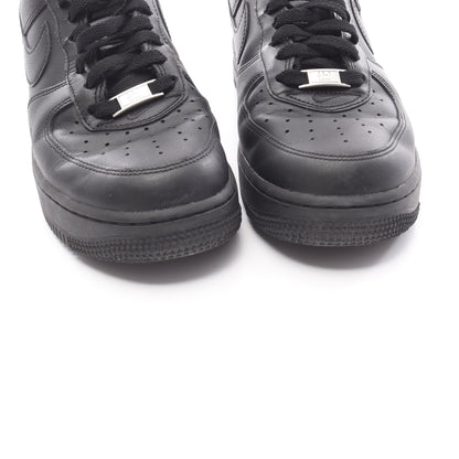 Supreme × NIKE Air Force 1 Low スニーカー レザー ブラック シュプリーム シューズ Supreme