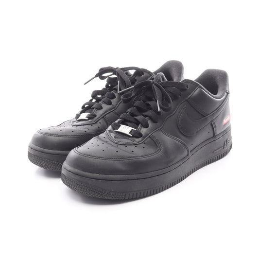 Supreme × NIKE Air Force 1 Low スニーカー レザー ブラック シュプリーム シューズ Supreme
