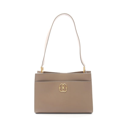TRAPEZE SOFT ワンショルダーバッグ レザー グレーベージュ バリー バッグ BALLY