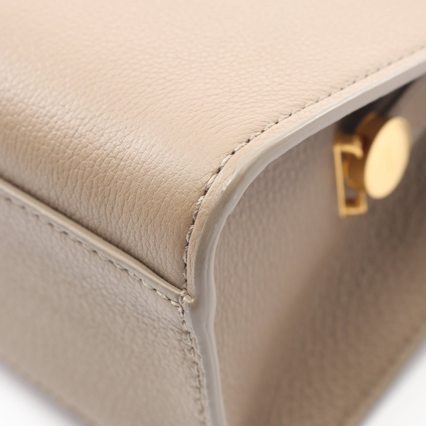 TRAPEZE SOFT ワンショルダーバッグ レザー グレーベージュ バリー バッグ BALLY