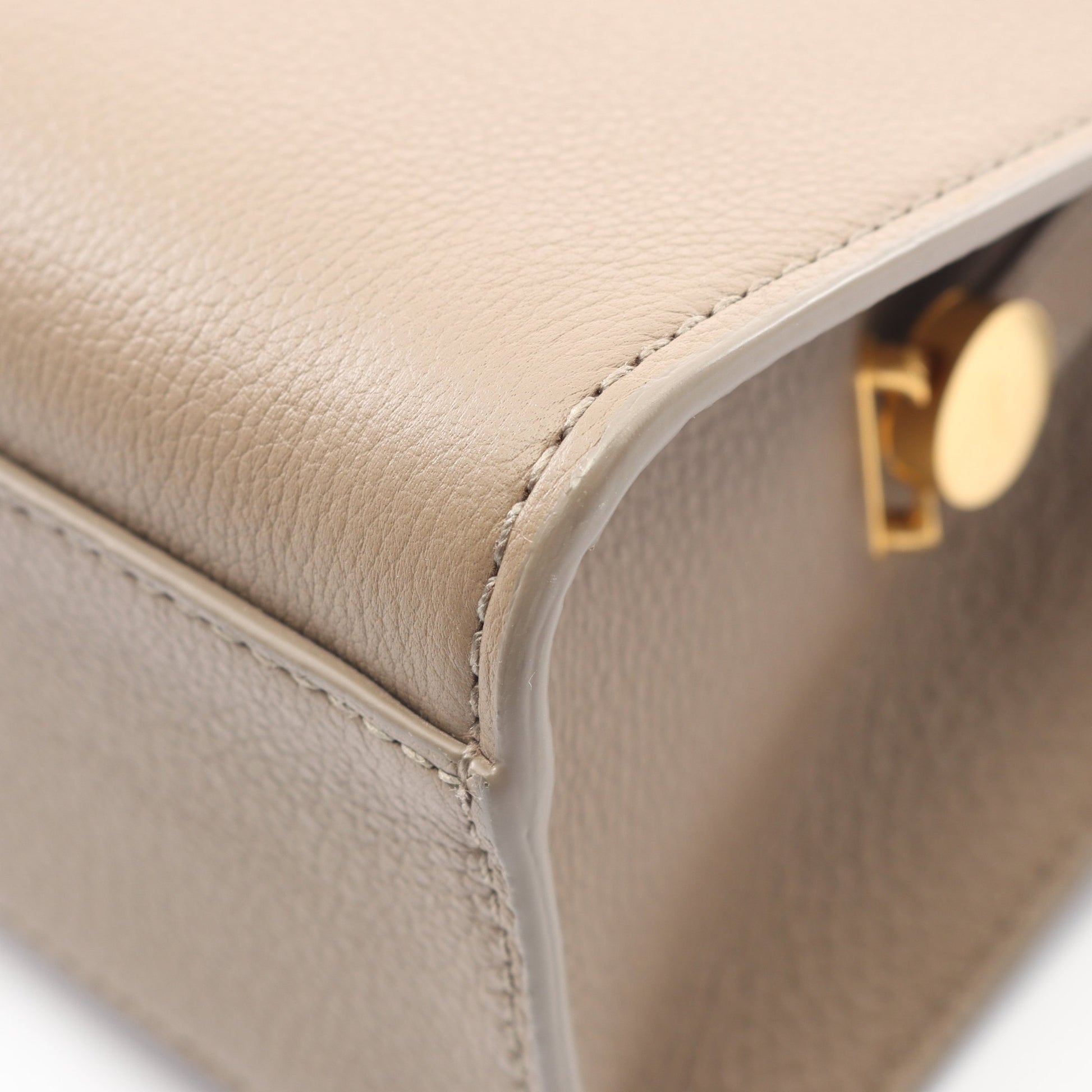 TRAPEZE SOFT ワンショルダーバッグ レザー グレーベージュ バリー バッグ BALLY