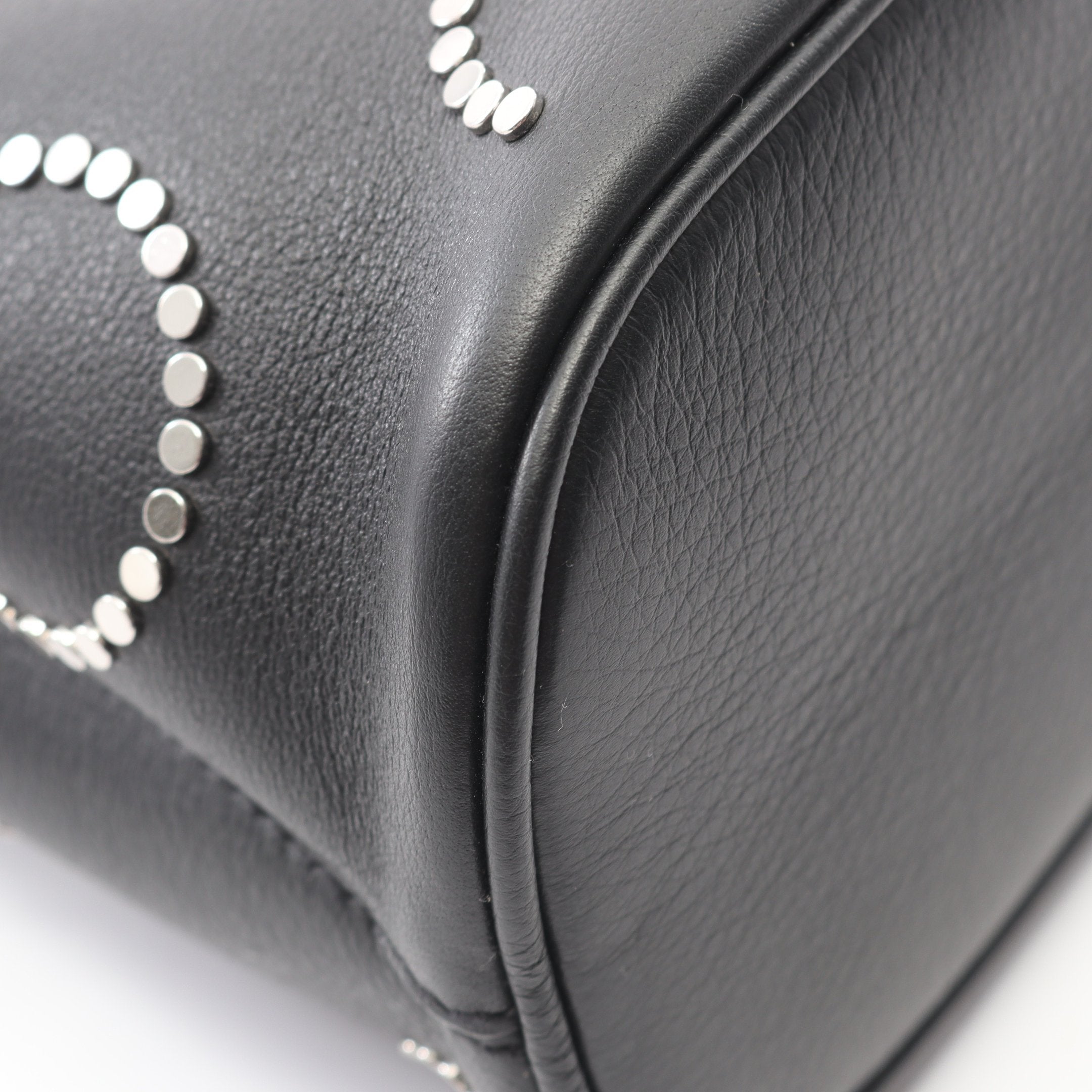 PRADA プラダ トートバッグ SOFT GRAIN VITE バックル SOFT GRAIN VITE バックル ハンドバッグ トートバッグ レザー ブラック