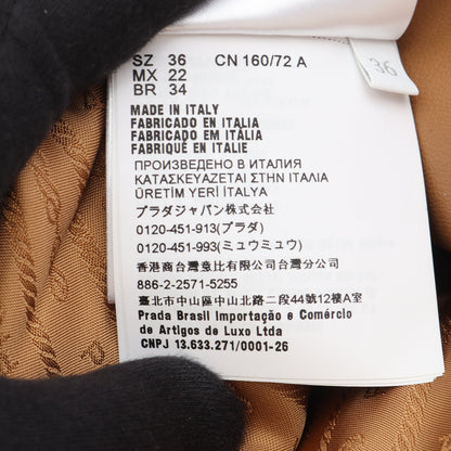NAPPA トレンチコート レザー ブラウン プラダ アウター PRADA