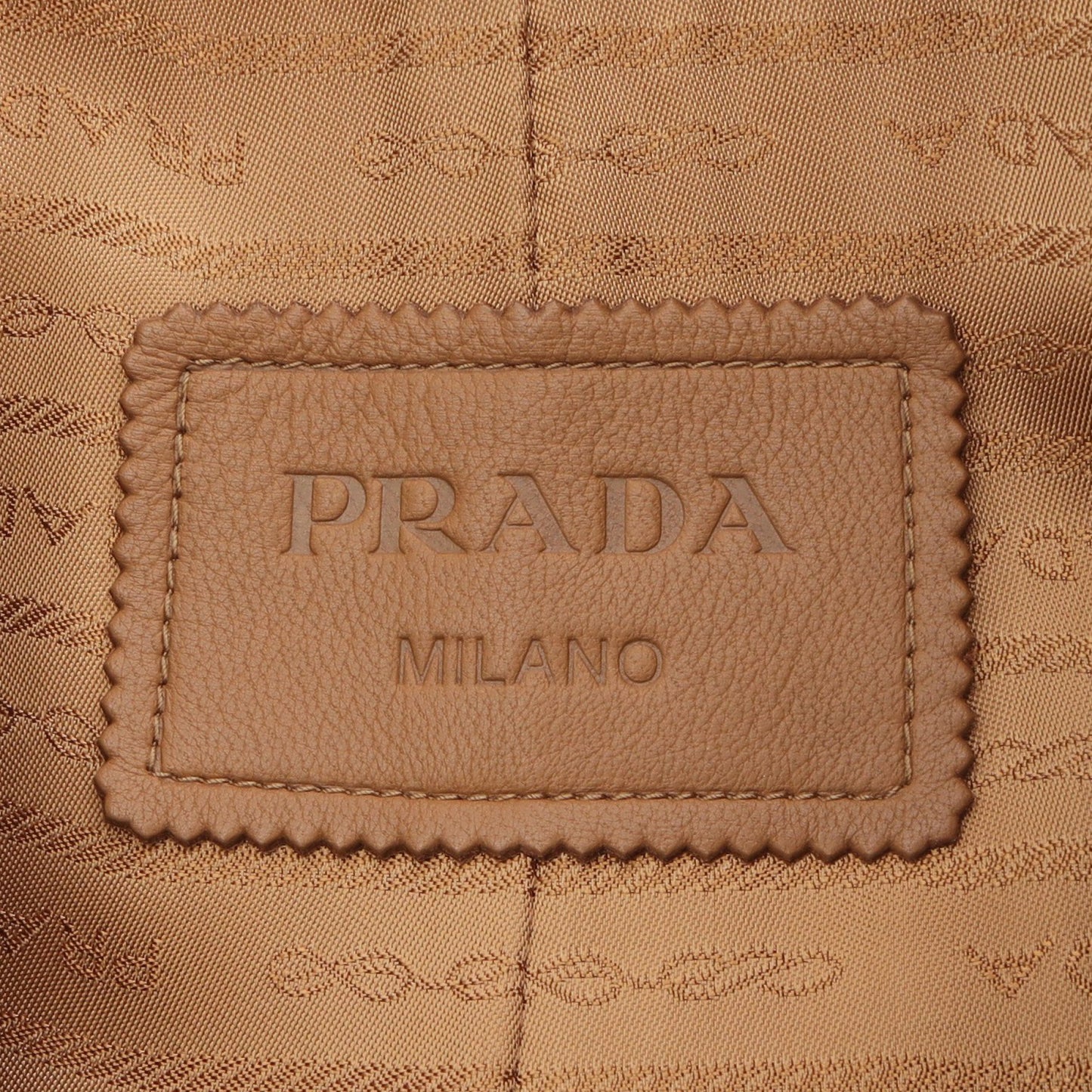 NAPPA トレンチコート レザー ブラウン プラダ アウター PRADA