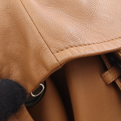 NAPPA トレンチコート レザー ブラウン プラダ アウター PRADA