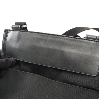 ショルダーバッグ キャンバス レザー ブラック グッチ バッグ GUCCI