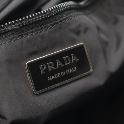 ハンドバッグ トートバッグ ナイロン ブラック 三角プレート プラダ バッグ PRADA
