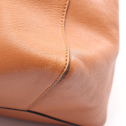 EAST WEST SHOPPER SMALL イースト ウエスト ショッパー スモール ハンドバッグ トートバッグ レザー ライトブラウン ロエベ バッグ LOEWE