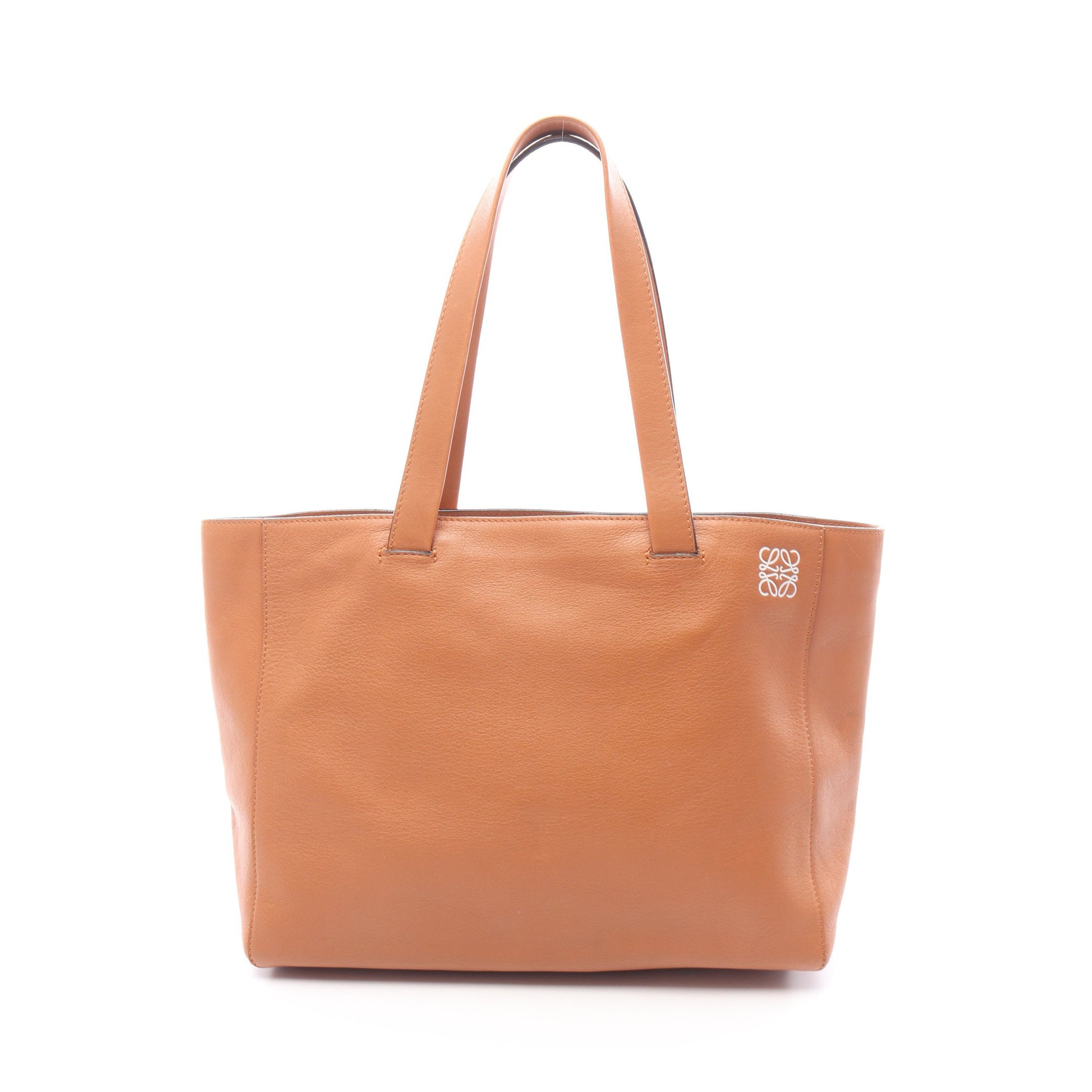 EAST WEST SHOPPER SMALL イースト ウエスト ショッパー スモール ハンドバッグ トートバッグ レザー ライトブラウン ロエベ バッグ LOEWE