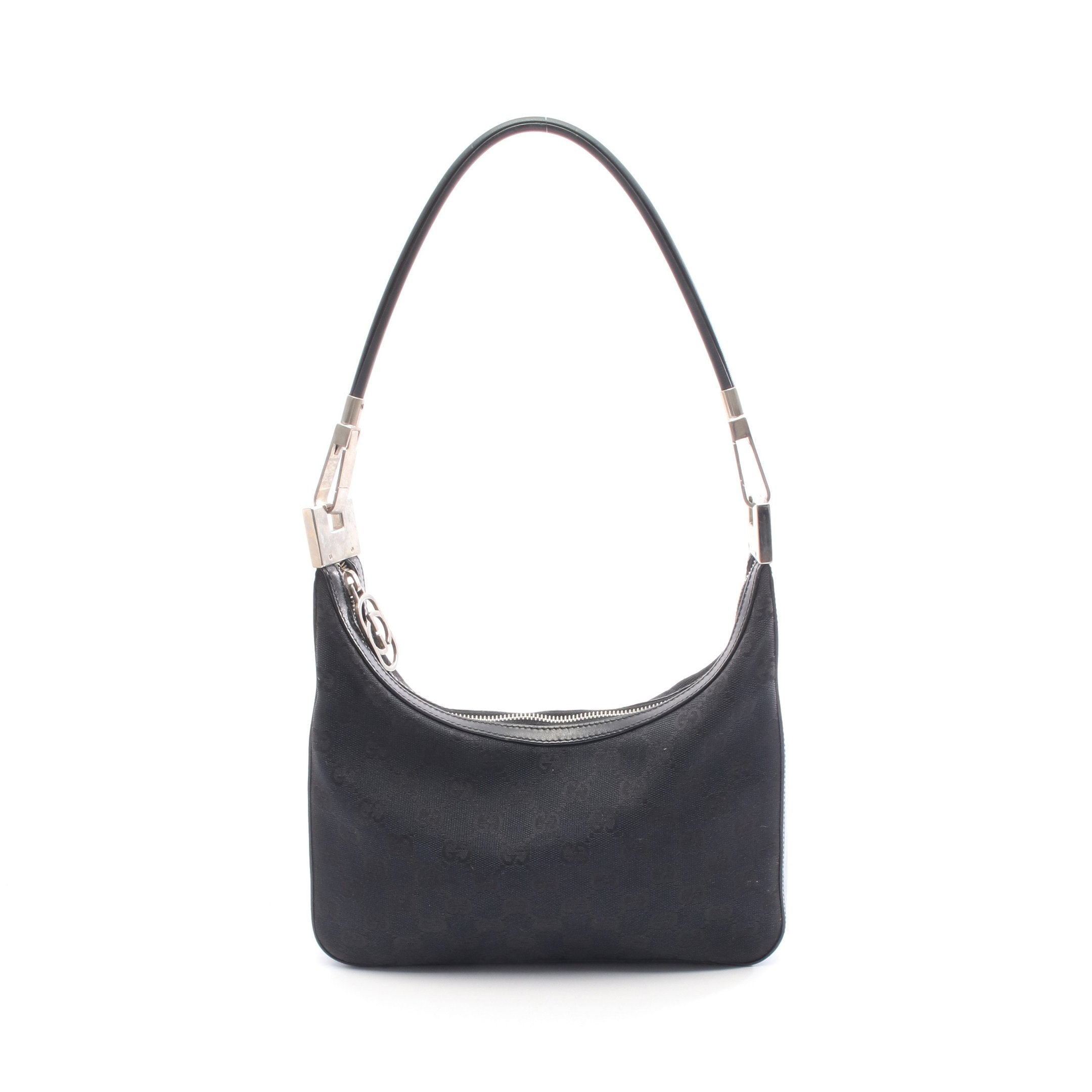 GUCCIブラック ショルダーバッグ キャンバス/レザー 楽天市場】【バッグ】GUCCI グッチ GGキャンバス ショルダーバッグ