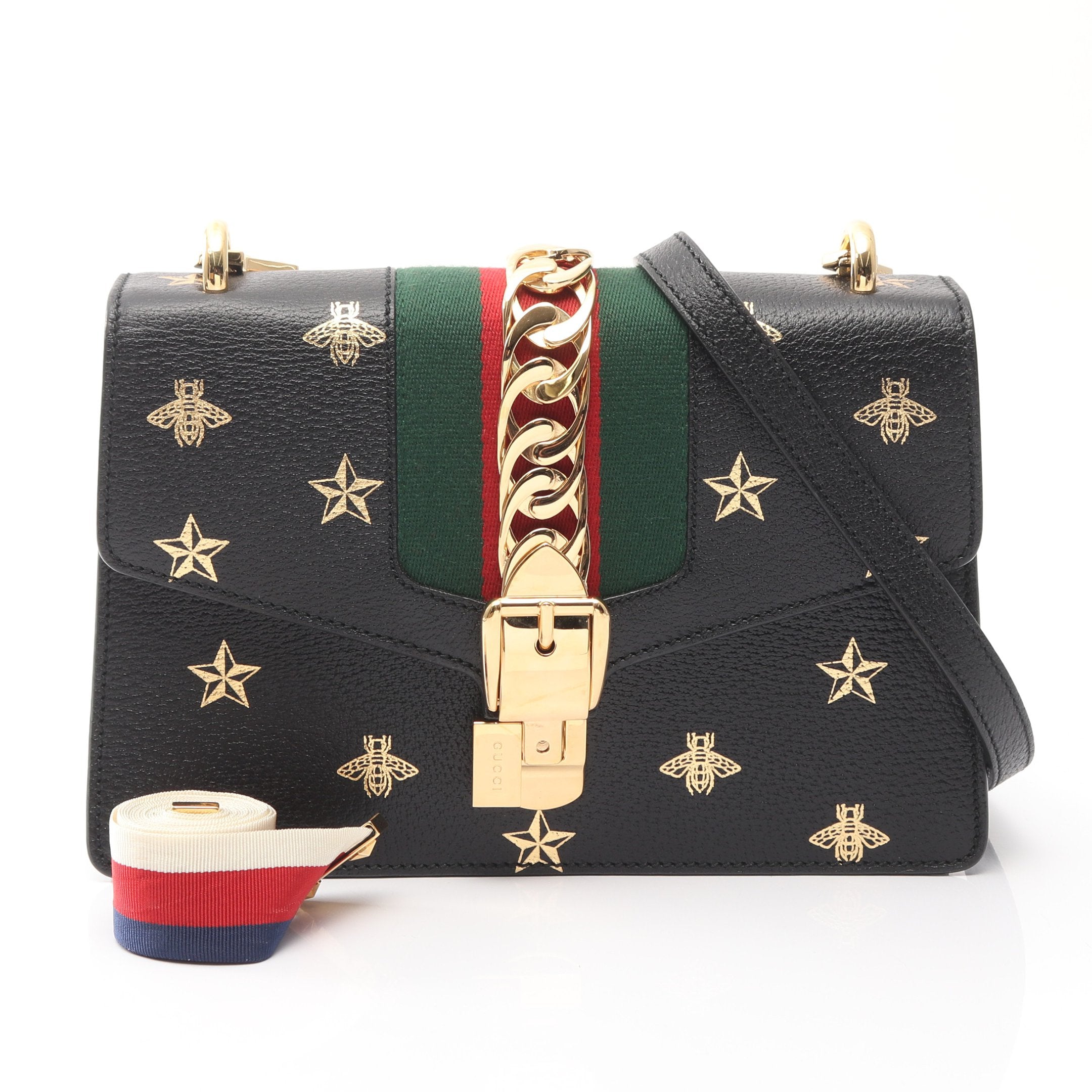 シルヴィ シェリーライン ビー スター ショルダーバッグ レザー