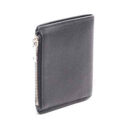 二つ折り財布 レザー ブラック サンローランパリ 財布・小物 SAINT LAURENT PARIS