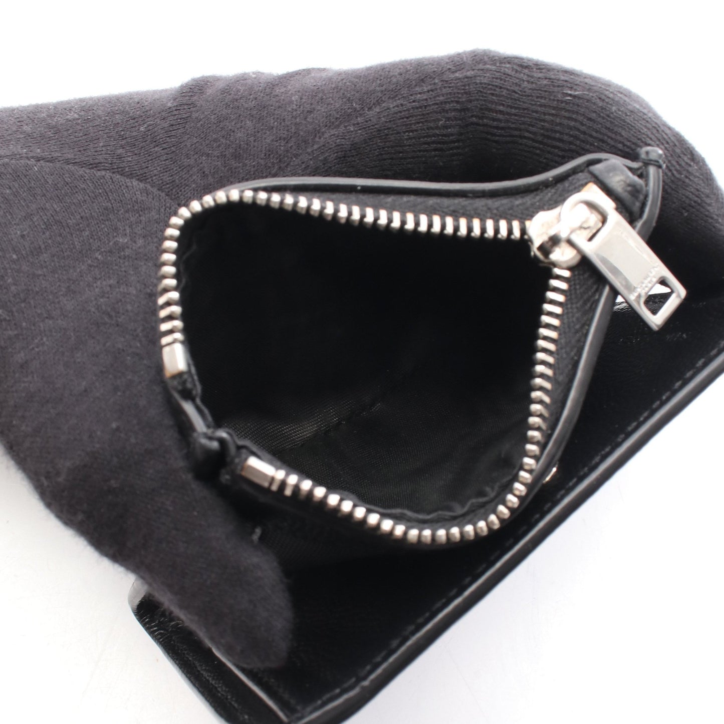 二つ折り財布 レザー ブラック サンローランパリ 財布・小物 SAINT LAURENT PARIS
