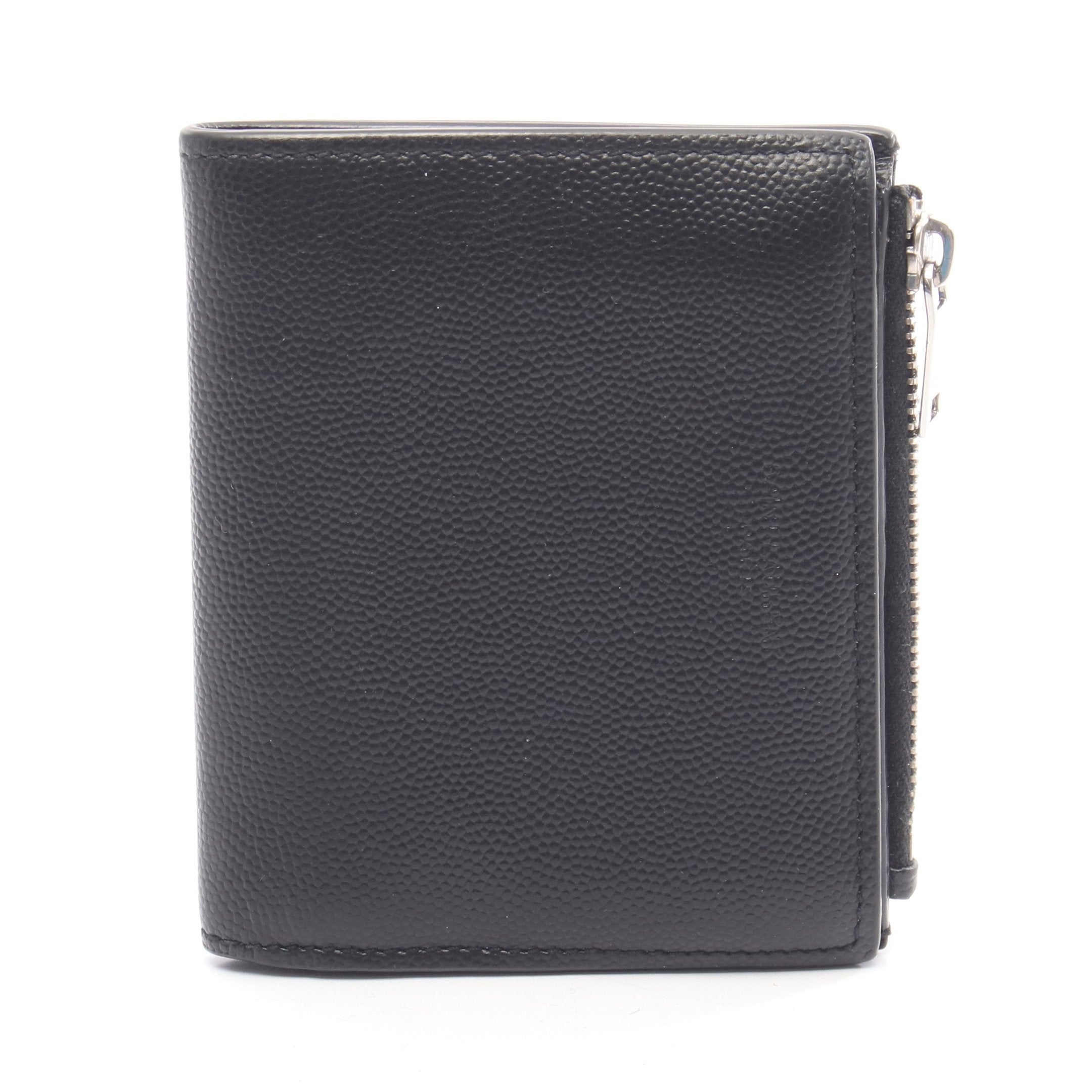 SAINT LAURENT 二つ折り財布 黒 関税込☆Saint Laurent ☆ 素敵 二