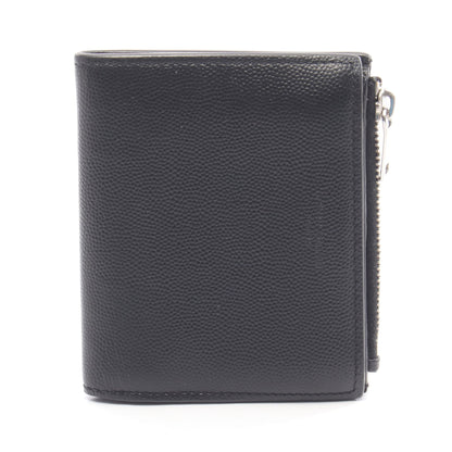 二つ折り財布 レザー ブラック サンローランパリ 財布・小物 SAINT LAURENT PARIS