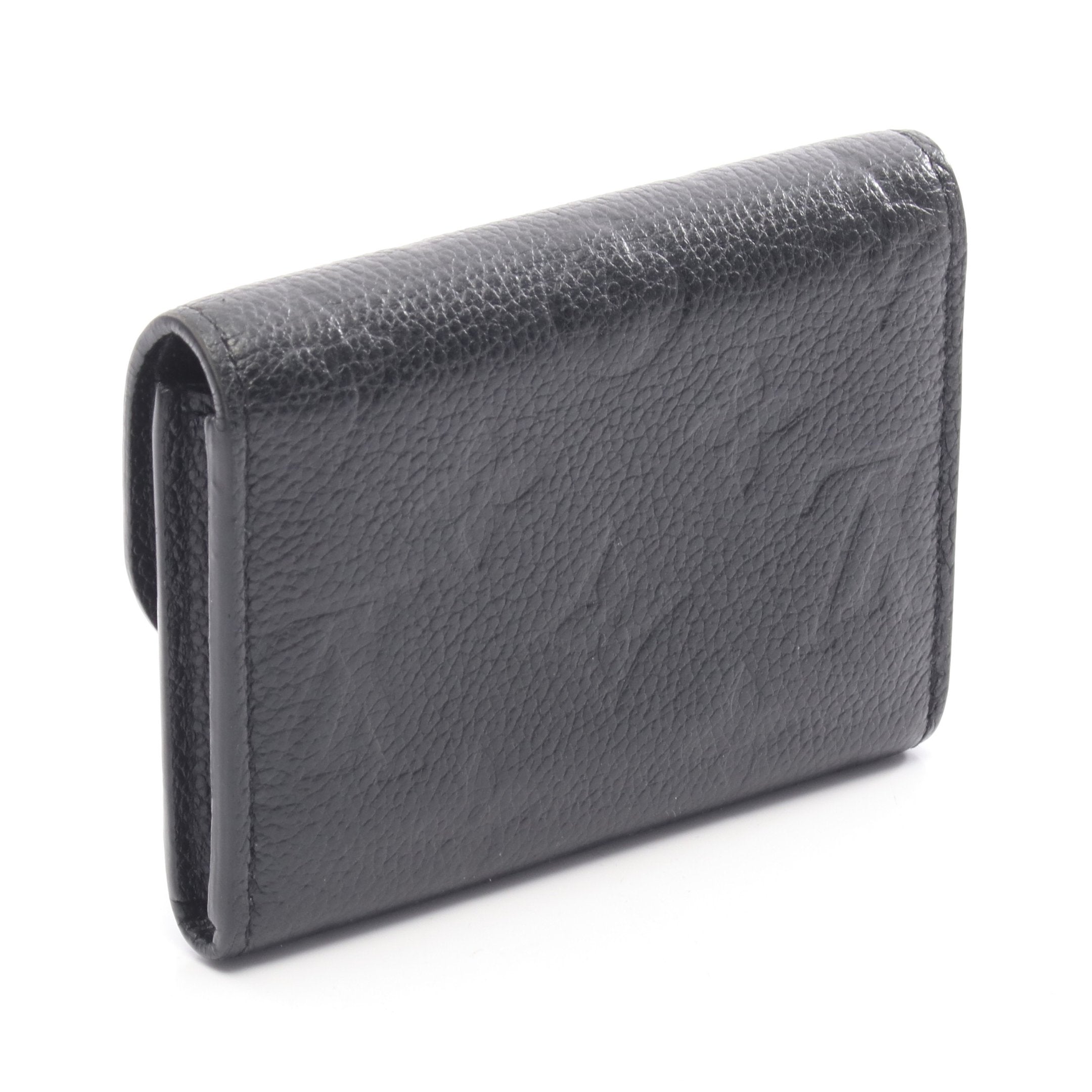 ポルトモネ ロザリ モノグラムアンプラント ノワール コインケース