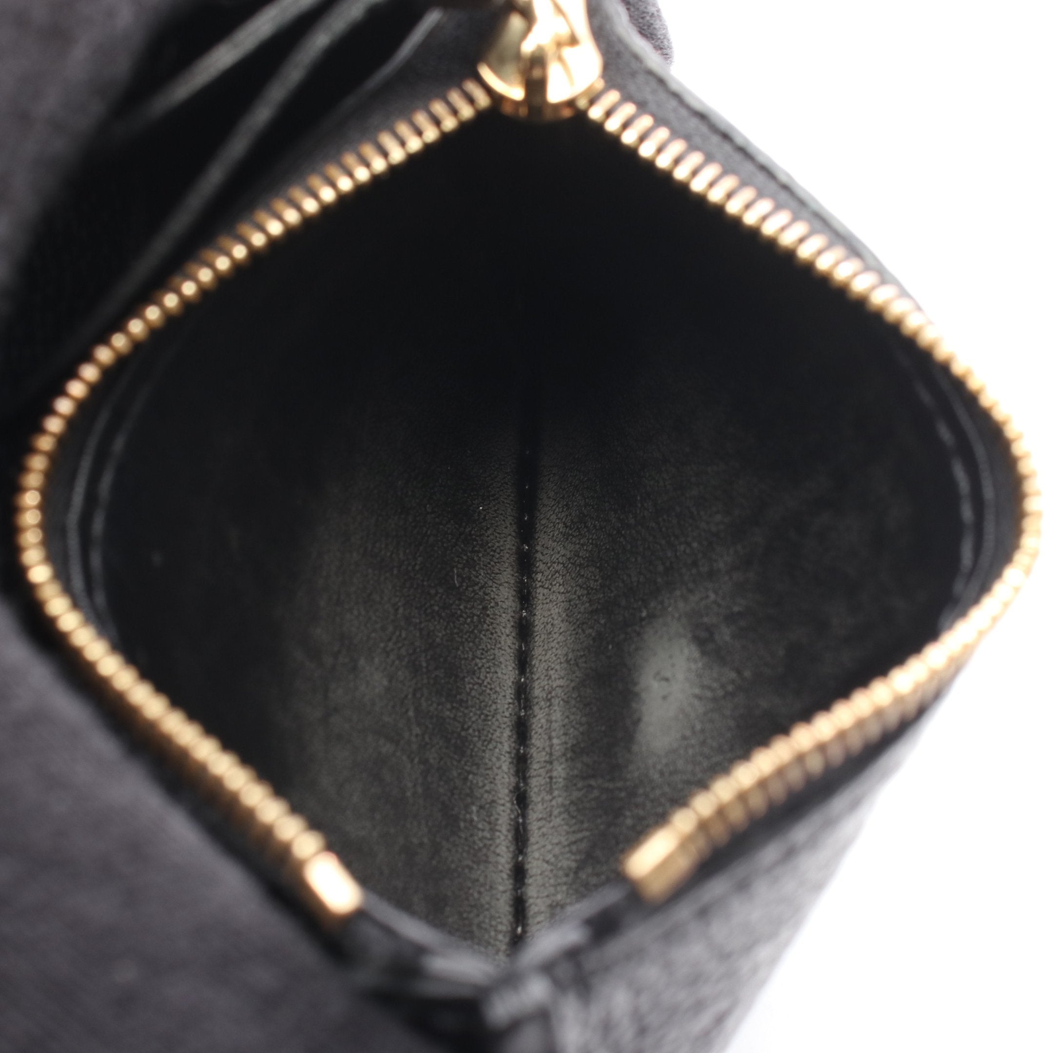 ポルトモネ ロザリ モノグラムアンプラント ノワール コインケース