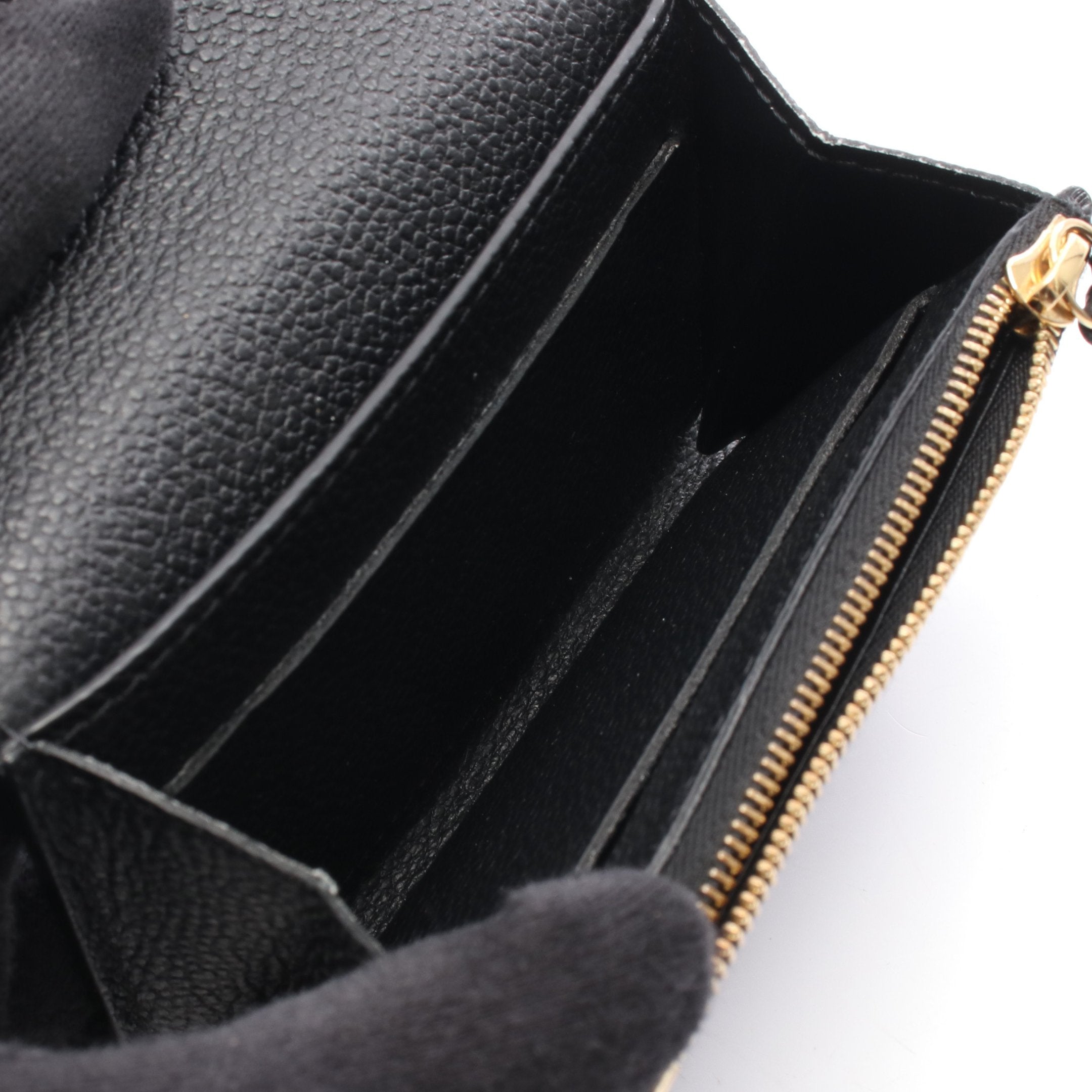 ポルトモネ ロザリ モノグラムアンプラント ノワール コインケース