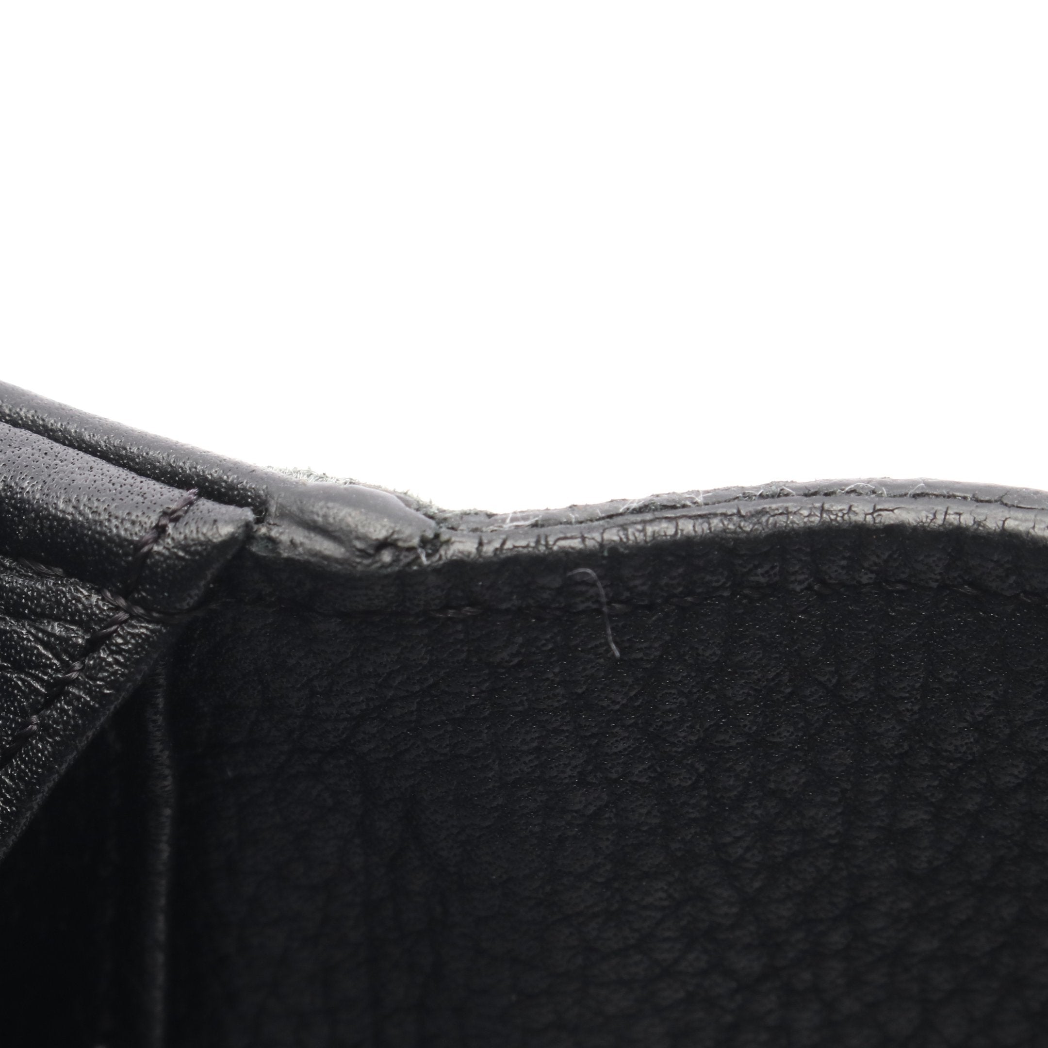 ルイ・ヴィトン LOUIS VUITTON ポルトフォイユ イリス 二つ折り長財布 財布 レザー マヒナ ノワール レディース ブラック系 M60143 【中古】 ポルトフォイユ イリス マヒナ ノワール 二つ折り長財布 レザー