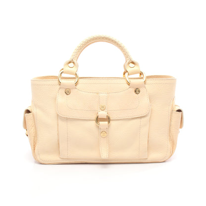 ブギーバッグ マカダム ハンドバッグ トートバッグ レザー ライトベージュ セリーヌ バッグ CELINE