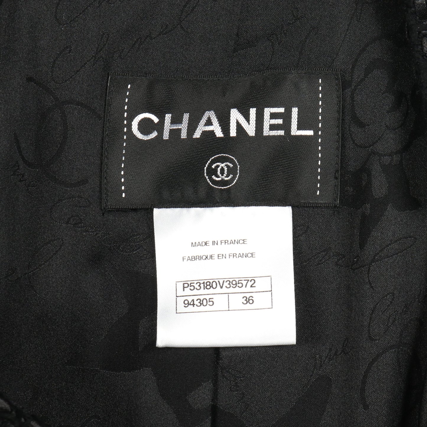 ココマークボタン ツイード コート コットン ブラック ダブルブレスト シャネル アウター CHANEL
