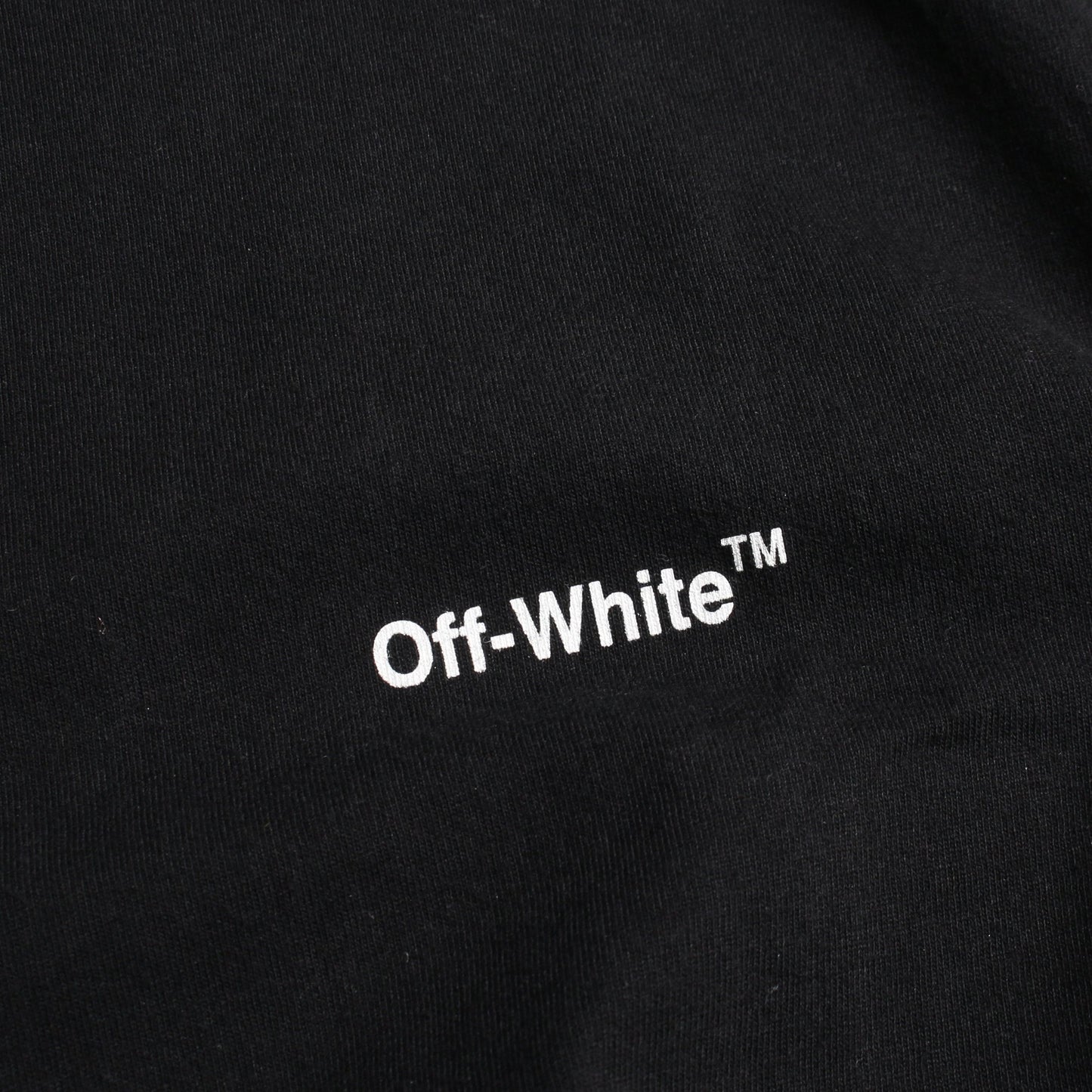 Caravaggio Lute Slim 半袖Tシャツ クルーネック コットン ブラック オフホワイト トップス OFF-WHITE
