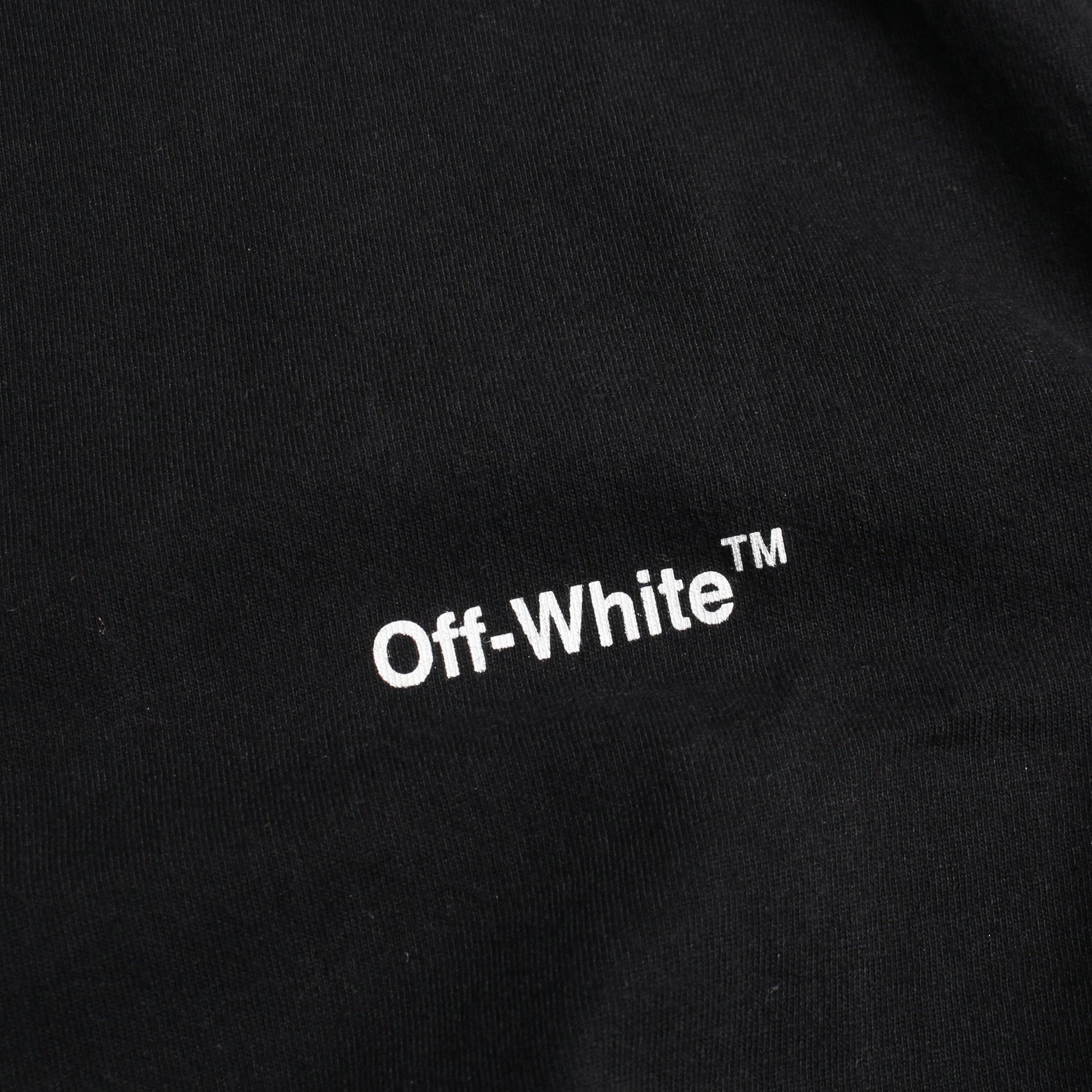 Caravaggio Lute Slim 半袖Tシャツ クルーネック コットン ブラック オフホワイト トップス OFF-WHITE