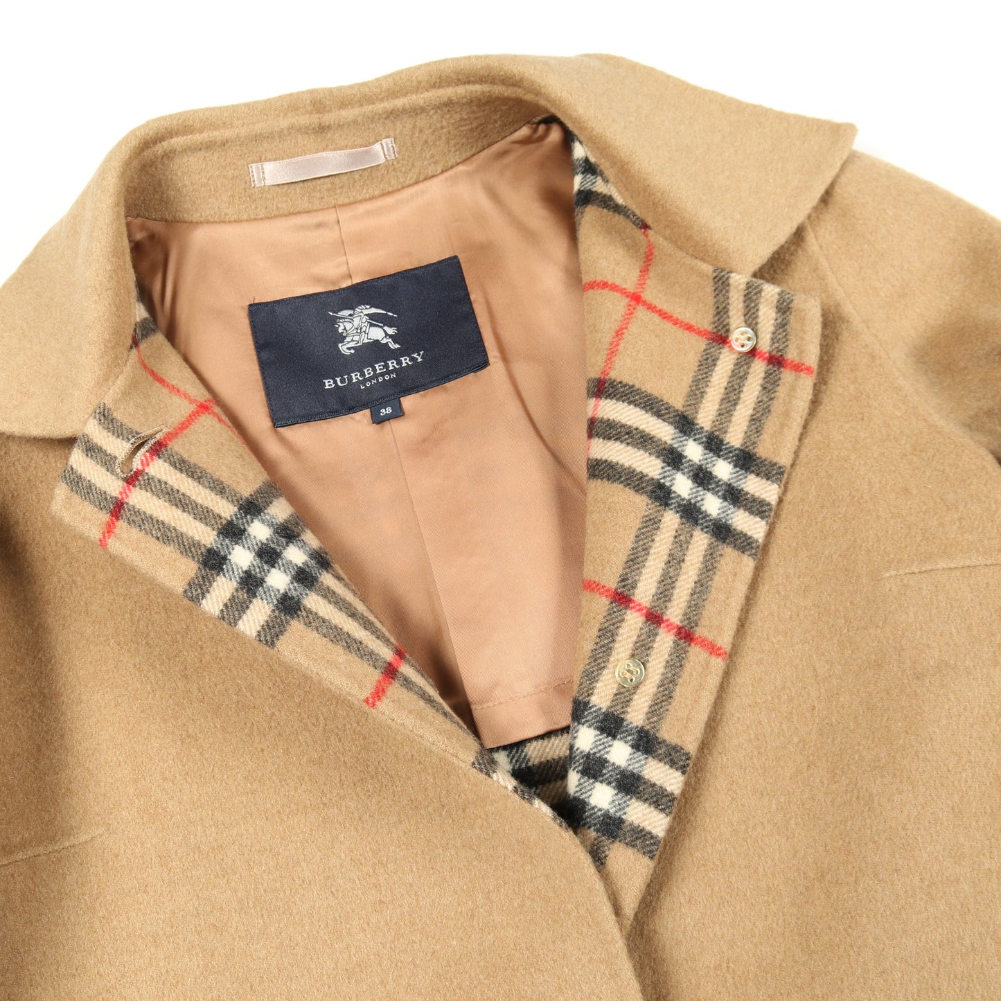 コート ウール ベージュ バーバリーロンドン アウター BURBERRY LONDON
