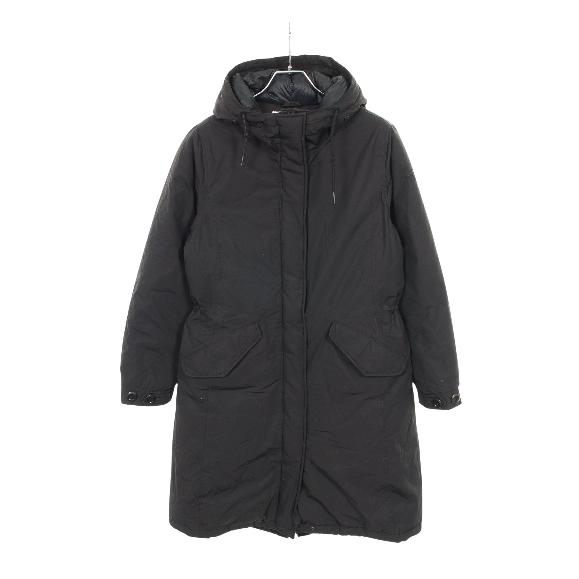 W 'S NORWALK DOWN COAT ダウンコート ナイロン ブラック フード付き ザノースフェイス ホワイトレーベル アウター THE NORTH FACE WHITE LABEL