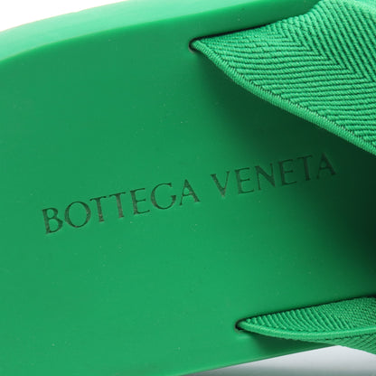 INTRECCIATO STARFISH スライドサンダル ファブリック グリーン ボッテガヴェネタ シューズ BOTTEGA VENETA