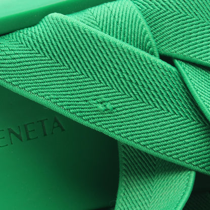 INTRECCIATO STARFISH スライドサンダル ファブリック グリーン ボッテガヴェネタ シューズ BOTTEGA VENETA