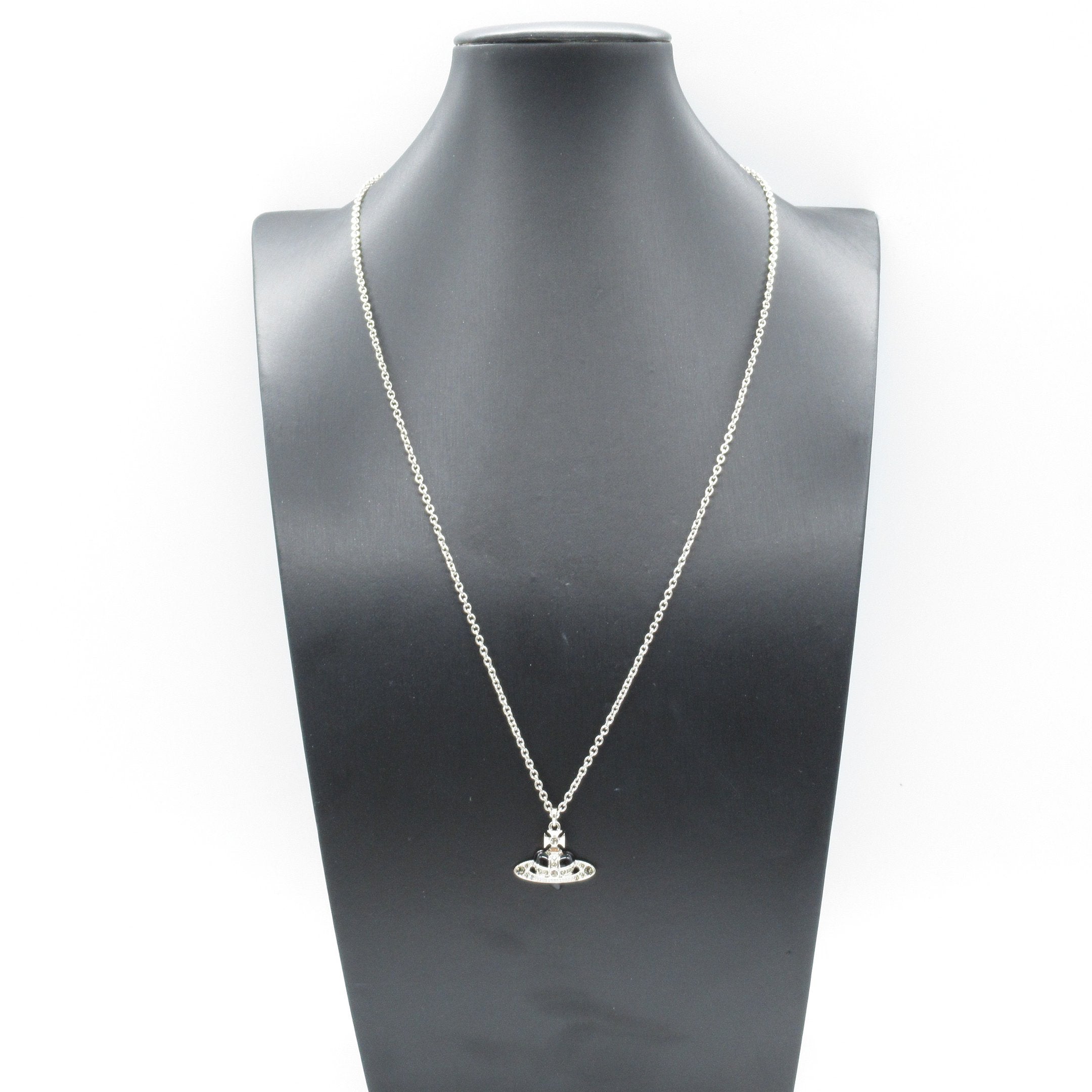 ネックレス ネックレス ブラック シルバー ヴィヴィアンウエストウッド