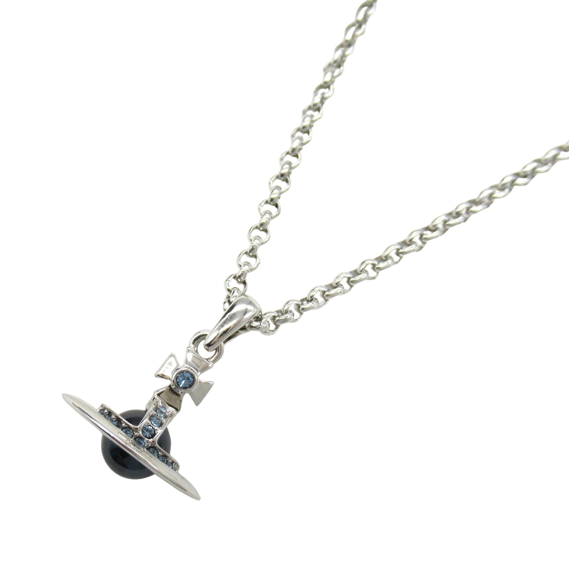 ネックレス ネックレス シルバー ブルー ヴィヴィアンウエストウッド