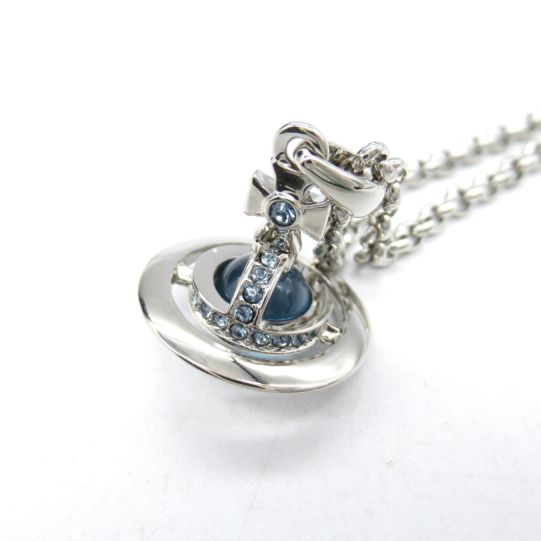 ネックレス ネックレス シルバー ブルー ヴィヴィアンウエストウッド