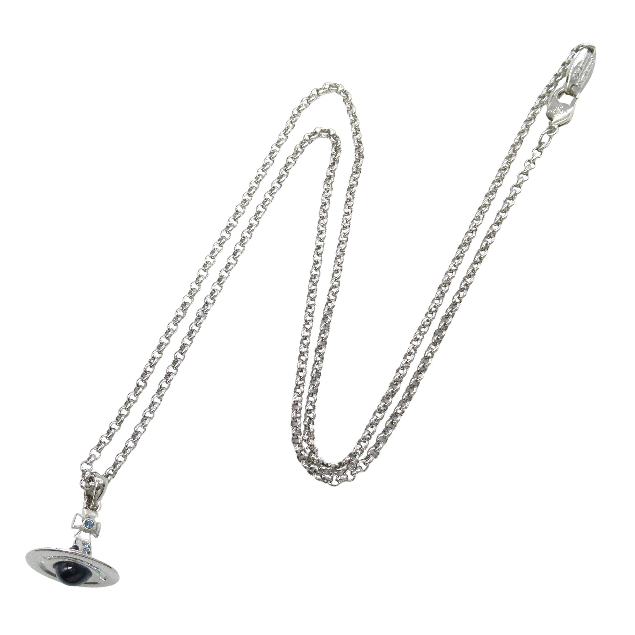 ネックレス ネックレス シルバー ブルー ヴィヴィアンウエストウッド