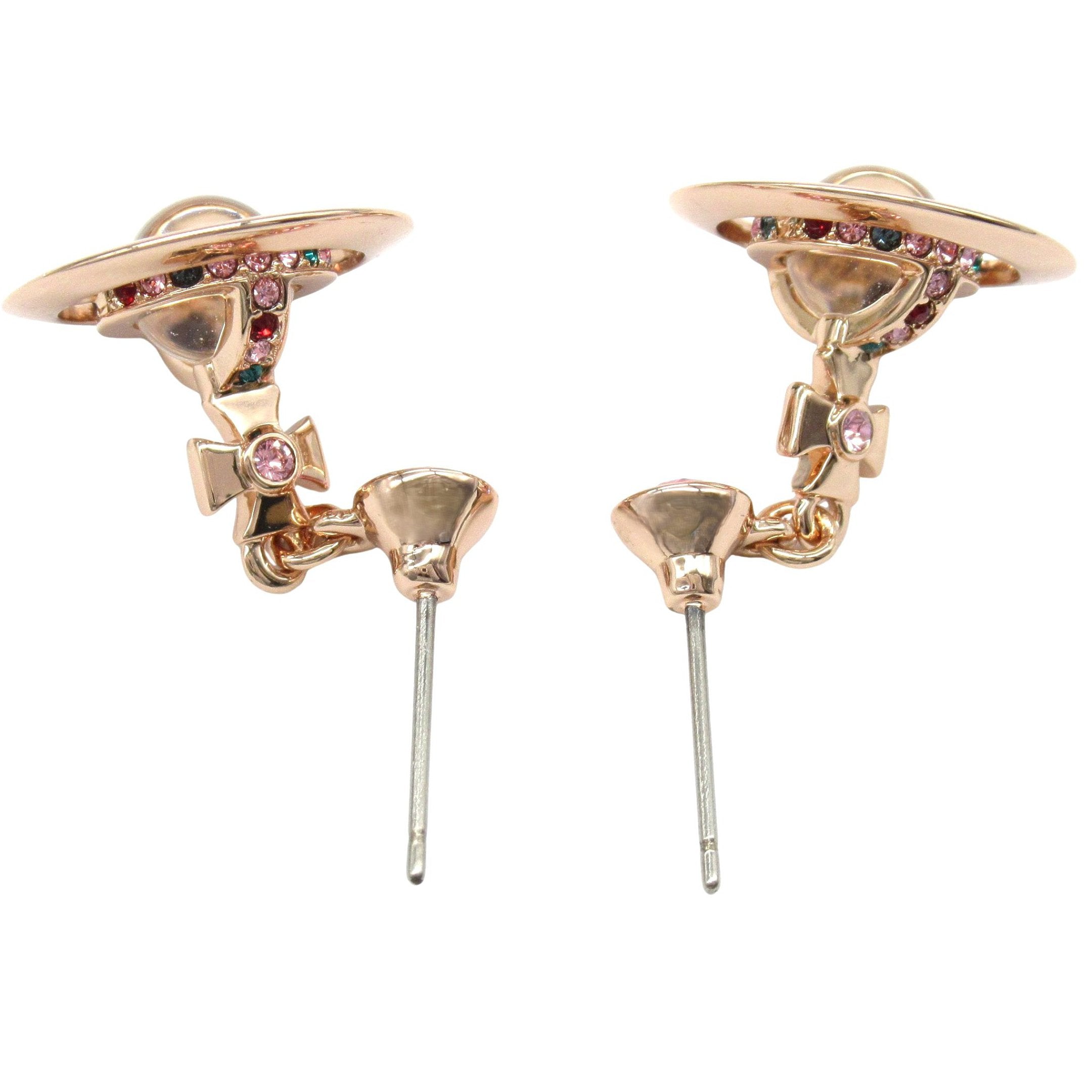 Vivienne Westwood ピンクゴールドピアス 楽天市場】ヴィヴィアンウエストウッド ピアス Vivienne Westwood