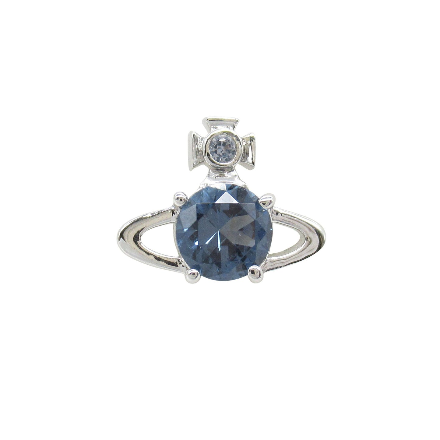 シングルピアス ピアス ブルー シルバー ヴィヴィアンウエストウッド アクセサリー Vivienne Westwood