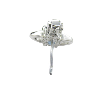 シングルピアス ピアス ブルー シルバー ヴィヴィアンウエストウッド アクセサリー Vivienne Westwood